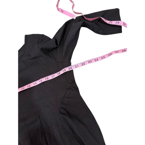 Just Jill Dress Womens M Black Long Sleeve Minimalist Lagenlook Capsule Office - Picture 7 of 7